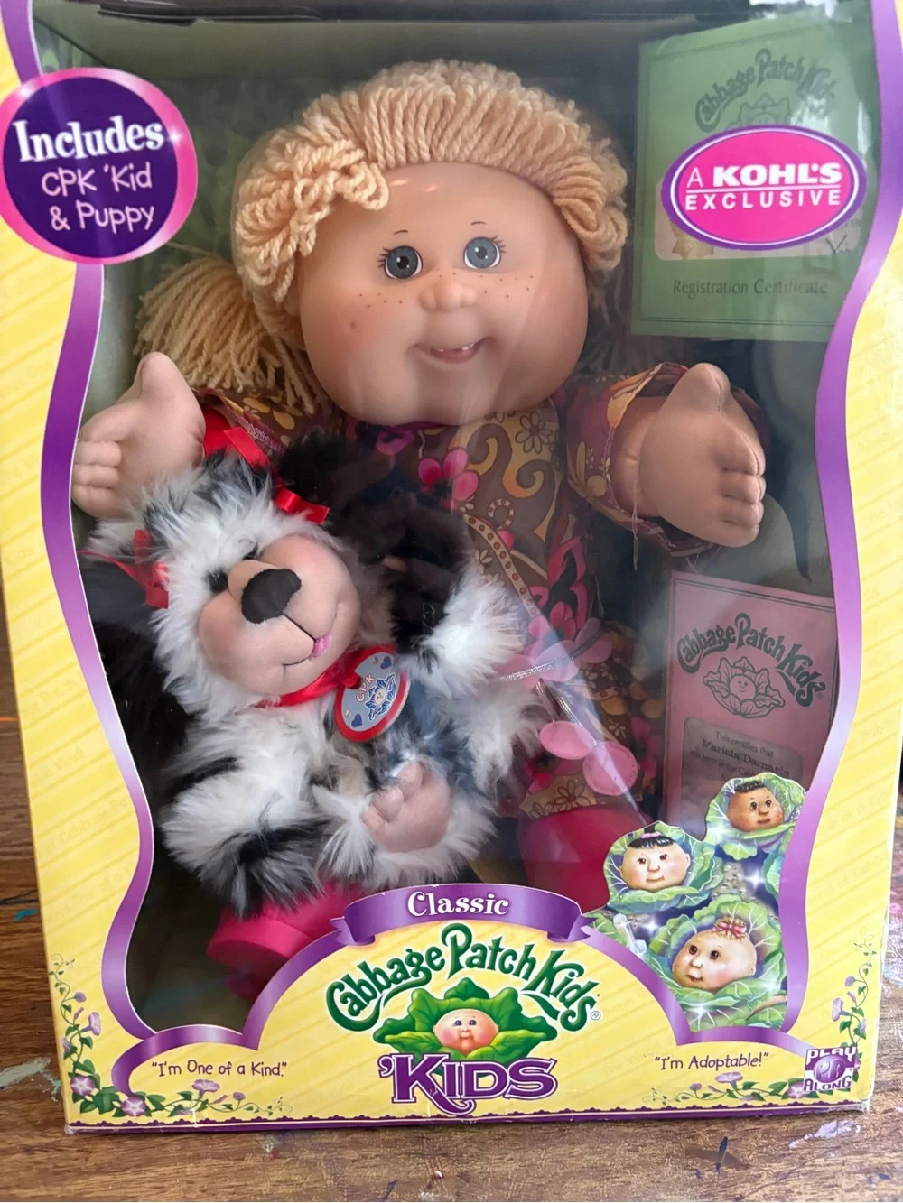 Cabbage Patch Kids CPK Kids & Puppy Set